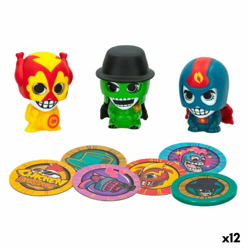 Actionfiguren Eolo Super Masked 3 x 4,5 x 3,5 cm (12 Stück) von Eolo