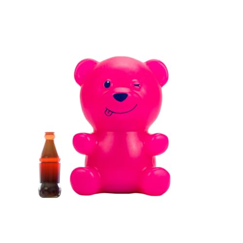 Gummymals 38676 Gummy Bear Bär Gummibär-Pink, M von Eolo