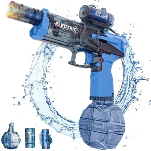 Ultimate Battle Blaster - Ultimate Battle Blaster with Light Effect, Powerful Electric Automatic Water Gun (Blau) von Eowduk