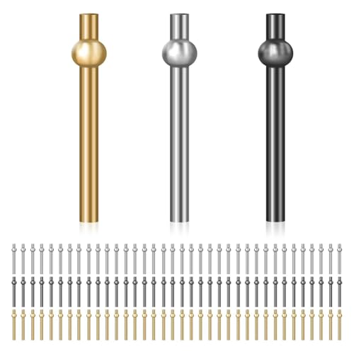 Epdpekc 108 Stück Cribbage-Stifte, Zuverlässige Cribbage-Stifte Aus, Konisches Design, Vielseitig Einsetzbar, Cribbage-Brettstifte für Brettspiele (3 Farben) von Epdpekc