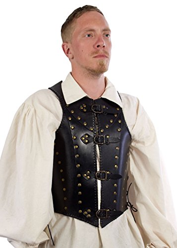 Epic Armoury 100503 Soldier Armour – Schwarz – M Torso, Unisex Erwachsene von Epic Armoury