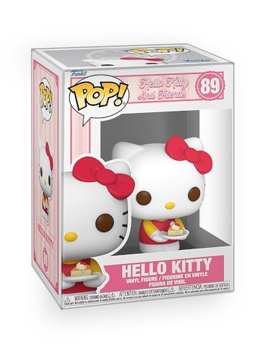 Epic Collectibles Pop Hello Kitty and Friends – Hello Kitty mit Dessert Vinyl-Figur, Sammlerstück-Set mit kompatiblem Funko-Box-Schutz von Epic Collectibles