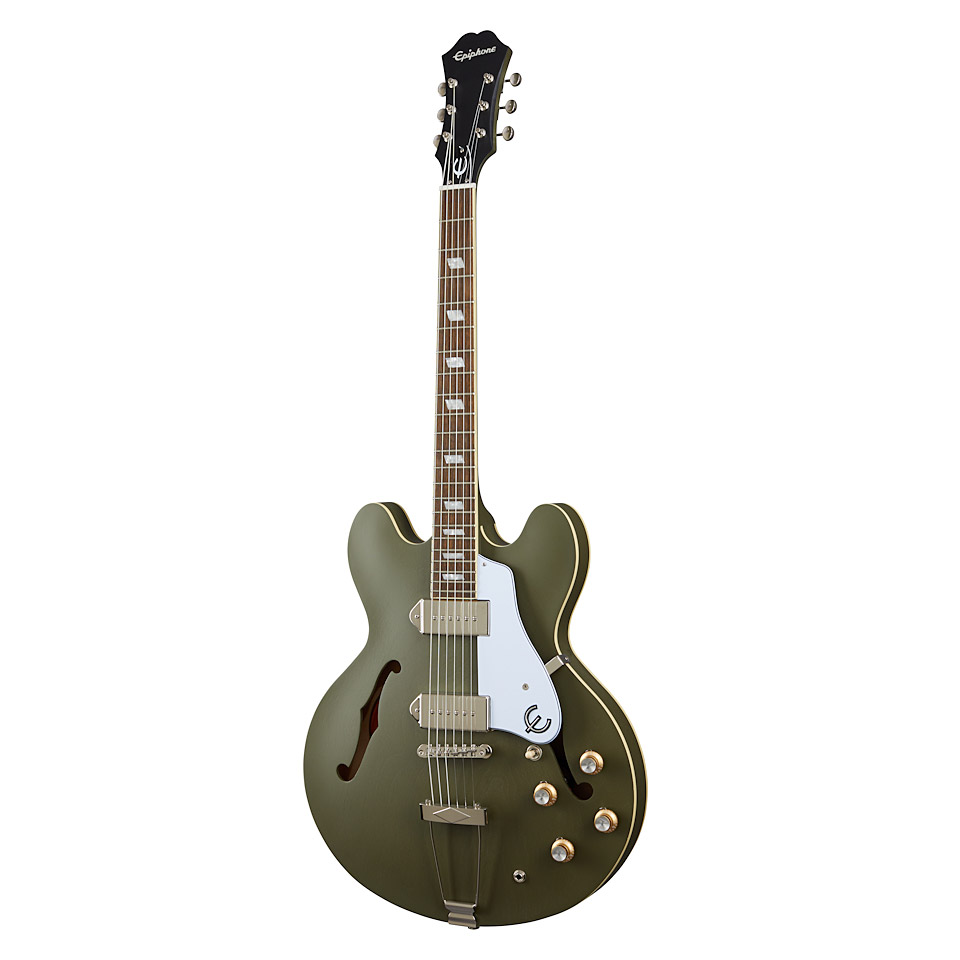 Epiphone Casino Worn Olive Drab E-Gitarre von Epiphone