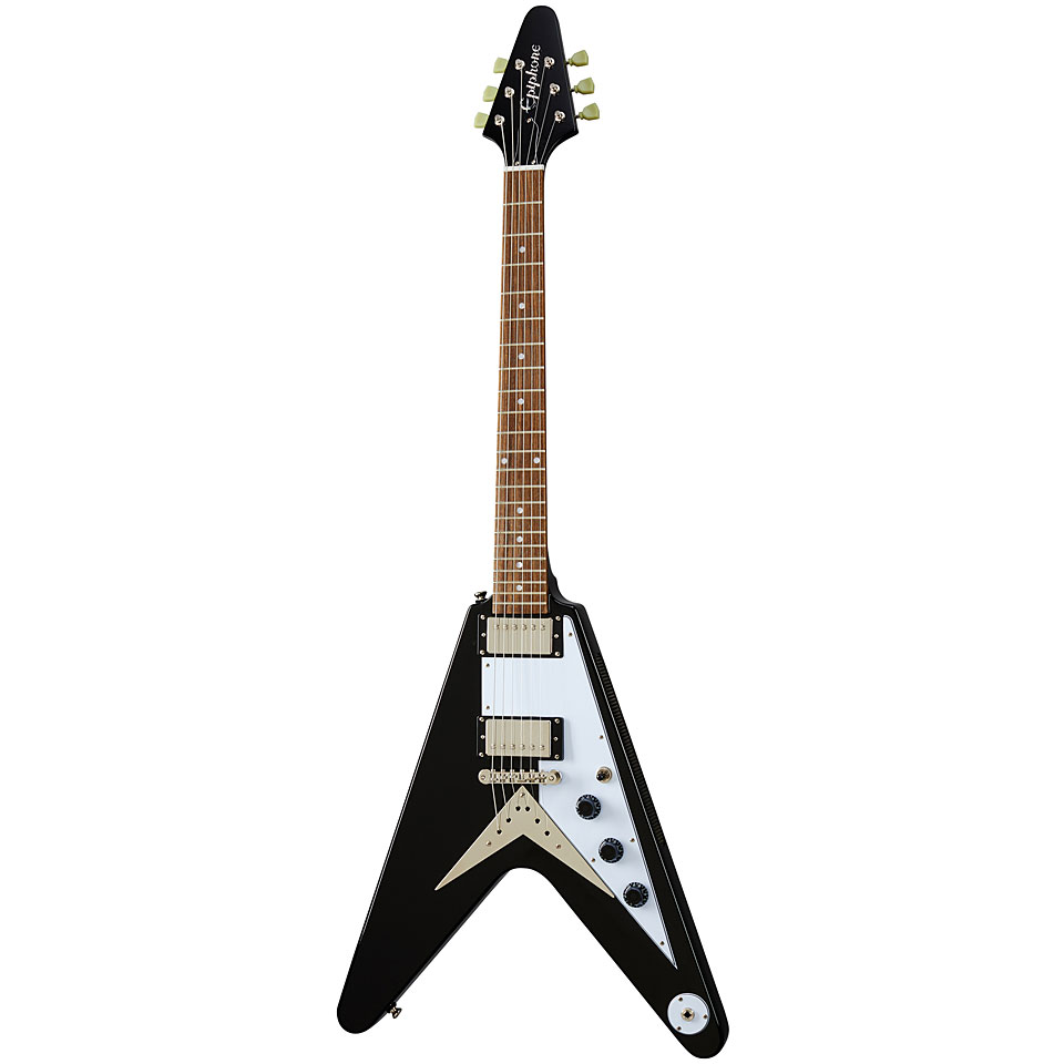 Epiphone Flying V Ebony E-Gitarre von Epiphone