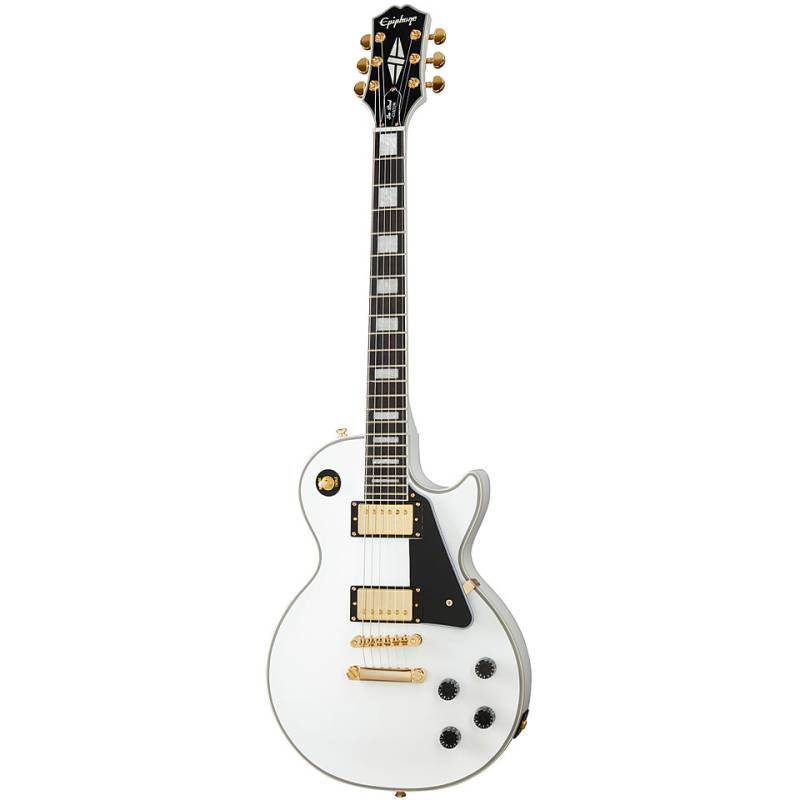 Epiphone Les Paul Custom Alpine White E-Gitarre von Epiphone