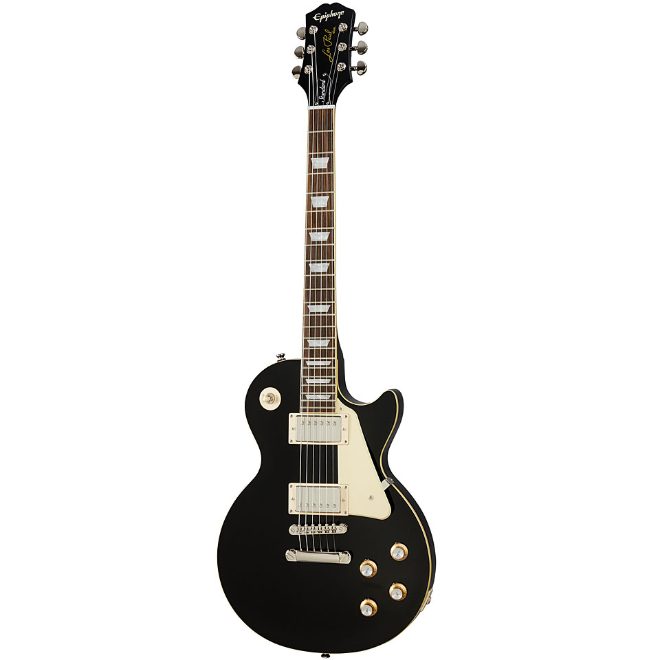 Epiphone Les Paul Standard 60s Ebony E-Gitarre von Epiphone