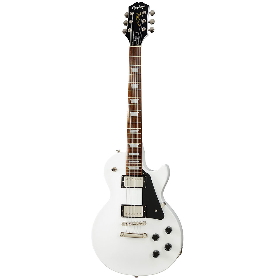 Epiphone Les Paul Studio Alpine White E-Gitarre von Epiphone