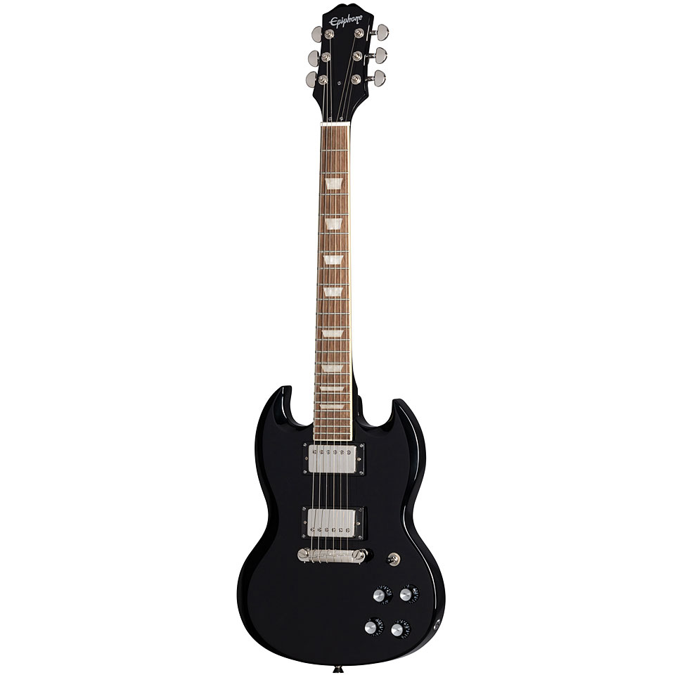 Epiphone Power Players SG Dark Matter Ebony E-Gitarre von Epiphone