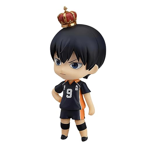 Anime Figuren Haikyuu Charaktere beweglich und austauschbar Gesicht veränderbares Zubehör Figuren Desktop Dekorationen Sammlerstück Geeignet für Geschenke für Freunde und Familie 10 cm (Kageyama von Epitome