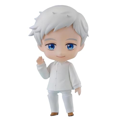 Epitome Animation The Promised Neverland Bewegliche Gesichtsveränderung, niedliche Emma und Norman Actionfiguren, Modelle, Ornamente, Desktop-Kollektion, Dekoration, Geschenk, 10 cm (Norman) von Epitome