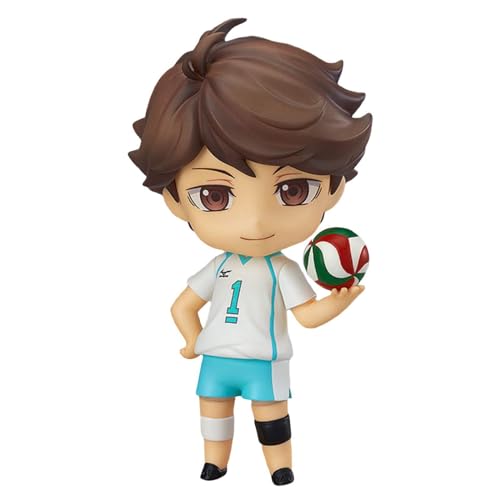 Epitome Anime-Figuren Haikyuu bewegliches Gesicht, wechselbar, Oikawa Tooru, Miniatur-Dekoration, Desktop-Dekoration, PVC, verfügbare Kollektion, 10 cm von Epitome