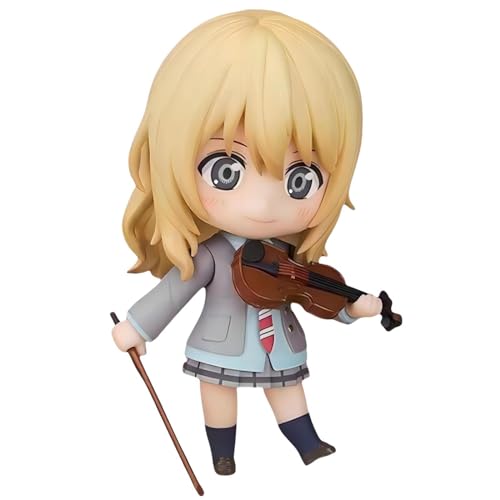 Epitome Anime-Figuren "Your Lie In April", Miyazono Kaori, Miniatur, beweglich, wechselbares Gesicht, Desktop-Dekoration, Sammlung, Dekoration, 10 cm von Epitome