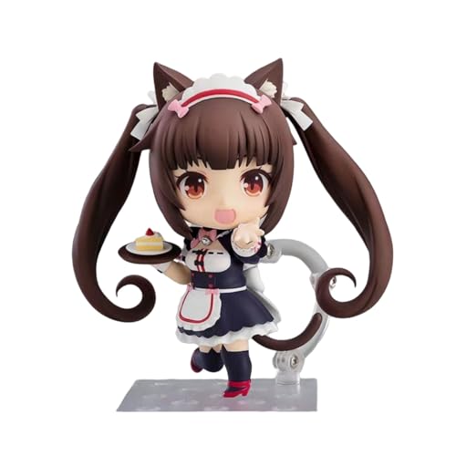 Epitome Anime Manga Figuren NEKOPARA Charaktere Chocola Bewegliche und veränderbare Gesicht Modelle Sammlerstück Montiert Desktop Dekoration 12cm Mehrfarbig 36 von Epitome