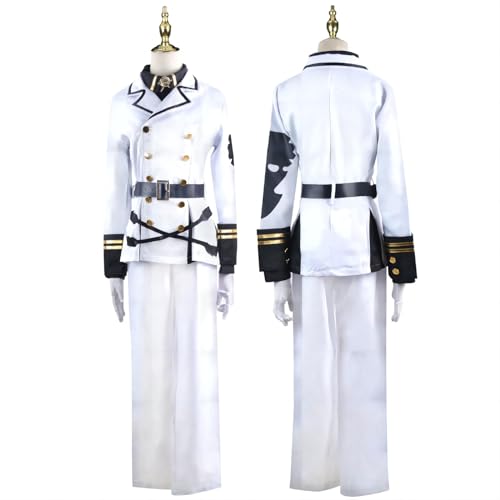 Epitome Anime Seraph Of The End Cos Mikaela Hyakuya Combat Cosplay Full Set Costume (XXXL) von Epitome