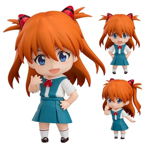 Epitome Asuka Langley Soryu Figur Asuka Anime Figur Austauschbares Zubehör Actionfigur PVC Modell Statue Desktop Dekoration Kollektionen Geschenke Fans von Epitome