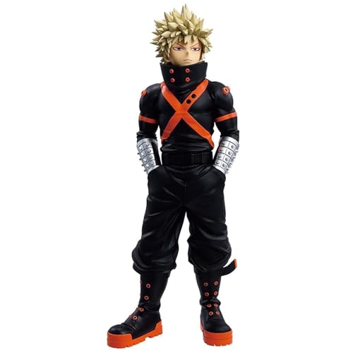 Epitome Bakugo Katsuki Figur MHA Figur 23 cm Cartoon Charaktere PVC Modell Statue Anime MHA Bakugo Katsuki Actionfigur Desktop Dekoration Sammlung Geschenke für Fans von Epitome