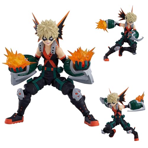 Epitome Bakugou Katsuki Figur MHA Anime Figur Bewegliche Gelenk-Actionfigur Anime Cartoon Charaktere Modell Statue Tabletop Dekoration Anime Modell Sammlerstücke Ornamente Geschenke von Epitome