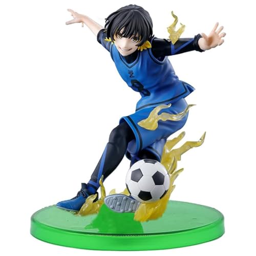 Epitome Blue Lock Anime Figur Seishiro Nagi/Reo Mikage/Isagi Yoichi/Bachira Meguru Actionfiguren Kicking Position PVC Modell Statue Ornamente Desktop Collection Geschenke Fans (Bachira Meguru) von Epitome