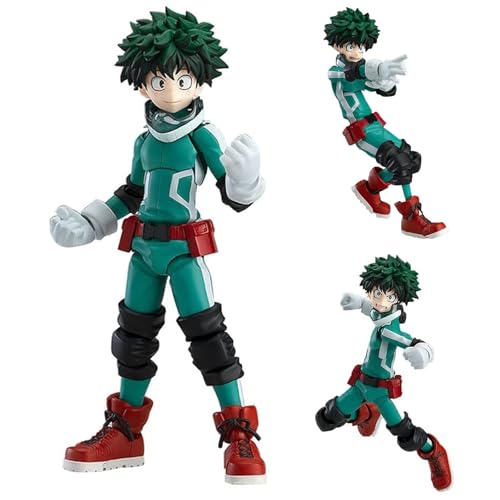 Epitome Midoriya Izuku Figur MHA Anime Figur Bewegliche Gelenk-Actionfigur Anime Cartoon Charaktere PVC Modell Statue Desktop Dekoration Ornamente Sammlung Geschenke für Fans von Epitome