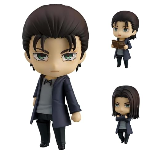 Eren Jaeger Anime Figur Q Edition Eren Jaeger Actionfigur Anime Cartoon Charaktere Modell Statue PVC Tischplatte Dekoration Sammlerstücke Ornamente Geschenke von Epitome