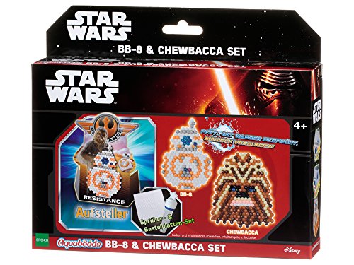 Aquabeads 30149 Star Wars BB 8 und Chewbacca Bastelset, 21,2 x 18,2 x 5 cm von Aquabeads