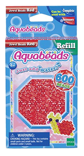 Aquabeads - 32668 - Rote Glitzerperlen von Aquabeads