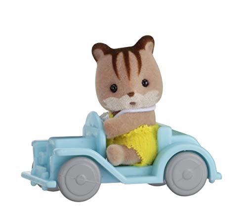 Sylvanian Families 5203 Minibox: Eichhörnchen im Auto - Puppenhaus Spielset von Sylvanian Families