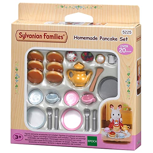 Sylvanian Families 5225 Pfannkuchenset - Puppenhaus Einrichtung Möbel, Multi, klein von Sylvanian Families