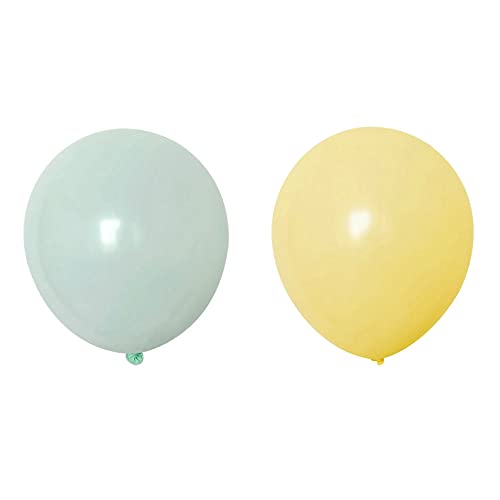 Epodmalx Latex-Ballons, 25,4 cm, Pastellfarben, 25,4 cm, Bonbonfarben, dick, Partyzubehör und Gelb, 200 Stück von Epodmalx