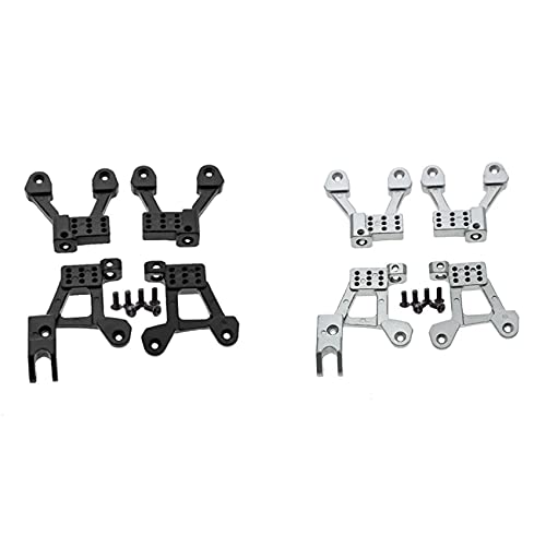 Epodmalx Stoßdämpfer-Türme aus Metall für Axial SCX10 II 90046 90047 1/10 Upgrade-Teile, 8 Stück von Epodmalx