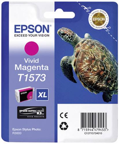 Epson Druckerpatrone T1573 XL Original Magenta C13T15734010 von Epson