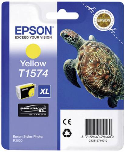 Epson Druckerpatrone T1574 XL Original Gelb C13T15744010 von Epson