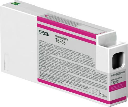 Epson Druckerpatrone T6363 Original Vivid Magenta C13T636300 von Epson