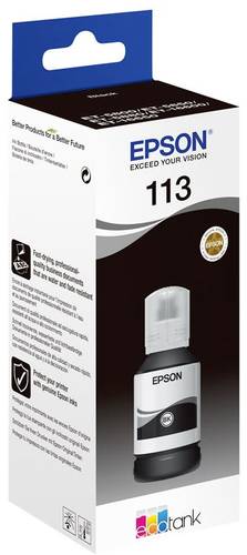 Epson C13T06B140 113 EcoTank Nachfülltinte Original Schwarz 127ml von Epson