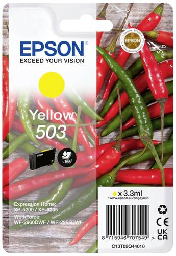 Epson Druckerpatrone T09Q4, 503 Original Gelb C13T09Q44010 von Epson