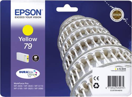 Epson Druckerpatrone T7914, 79 Original Gelb C13T79144010 von Epson