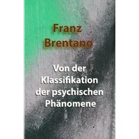 Von der Klassifikation der psychischen Phänomene von Epubli