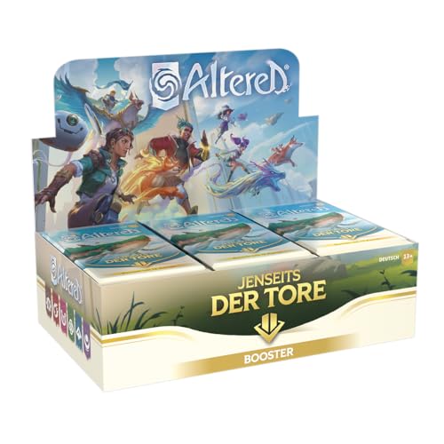 Equinox, Altered Jenseits der Tore 36-Pack Booster Display, Einzigartiger Deckbau, Strategisches nicht-kampfbasiertes Gameplay, Sammel-Trading Card Game, Alter 13+, 2 Spieler, 20-30 Minuten, Deutsch von Equinox