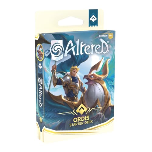 Equinox, Altered: Jenseits der Tore, Ordis Starter Deck, 40 Karten, Sigismar, der Stratege - nicht-kampfbasiertes Gameplay, Sammel-Trading Card Game, Alter 13+, 2 Spieler, 20-30 Minuten, Deutsch von Equinox