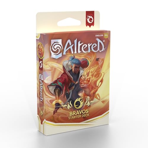 Equinox - Altered: Beyond The Gates Bravos Starter Deck – 40 Karten Set mit Hero Kojo – Innovatives Non-Combat Gameplay, Collectible Trading Card Game, Alter 13+ für 2 Spieler, 20-30 Minuten von Equinox