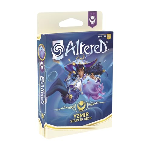 Equinox - Altered: Beyond The Gates Yzmir Starter Deck – 40 Karten Set mit Akesha The Magician – Innovatives Non-Combat Gameplay, Collectible Trading Card Game, Alter 13+ für 2 Spieler, 20-30 Minuten von Equinox