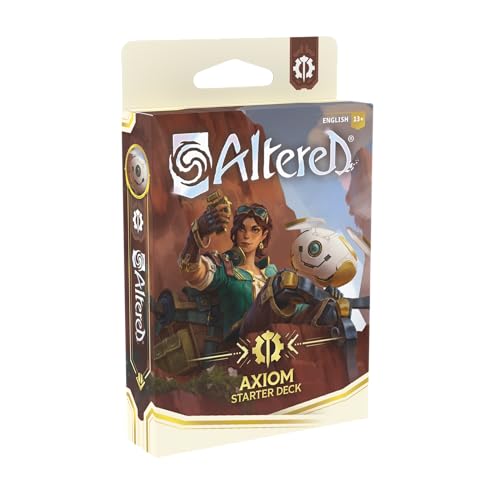 Equinox - Altered: Beyond the Gates Starter Deck – Axiom 40 Karten Set mit Sierra the Enginneer – Innovatives Non-Combat Gameplay, Collectible Trading Card Game, Alter 13+ für 2 Spieler, 20-30 Minuten von Equinox