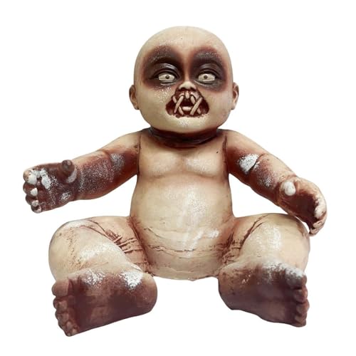 EraSpooky 38,1 cm gruseliger Geist Baby Halloween Dekor Horror Spukhaus Dekoration Urlaub Requisiten von EraSpooky