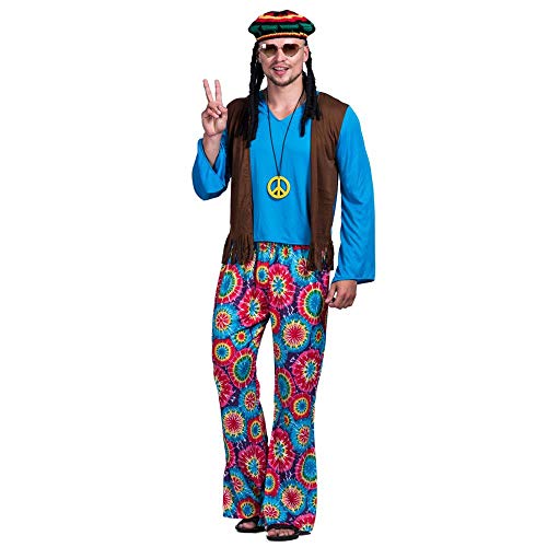 EraSpooky Herren Hippie Love Peace Kostüm für Erwachsene Party Kostüm M EraSpooky Herren Hippie Love Peace Kostüm für Erwachsene Party Kostüm M von EraSpooky