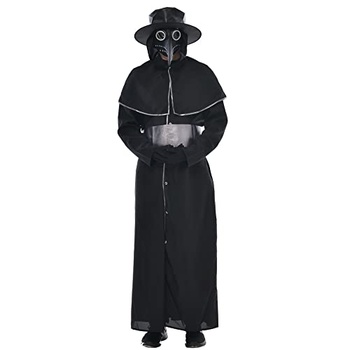 EraSpooky Herren Pest Arzt Robe Kostüm Halloween Outfit von EraSpooky