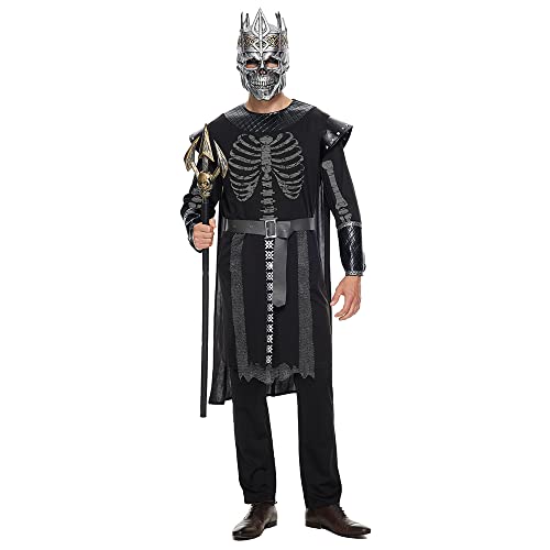 EraSpooky König des Totenkopf Kostüms für Erwachsene Männer, Halloween Cosplay von EraSpooky