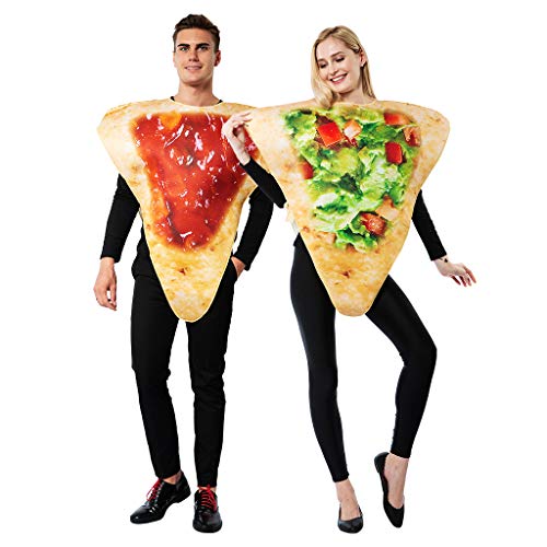 EraSpooky Unisex Essen Lebensmittel Kostüm Halloween Party Karneval Fastnacht Faschingskostüme für Erwachsene Herren Damen von EraSpooky