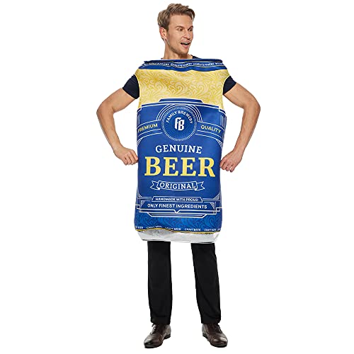 EraSpooky Unisex lustiges Bierflaschen Kostüm Onesize von EraSpooky