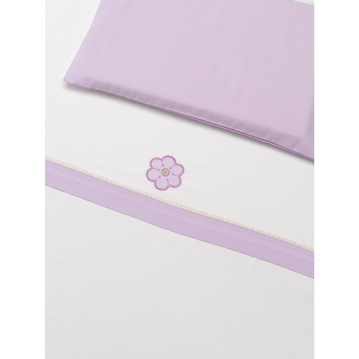 Erbesi Lilo & Giò White Wisteria Sheets Set von Erbesi