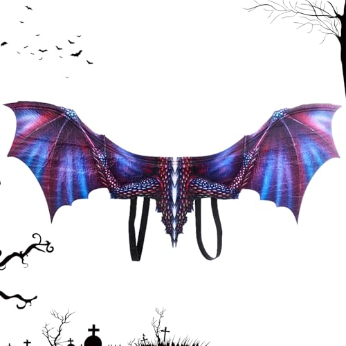Erconsso Drachenflügel, Cosplay Flügel, Vliesstoff Kinderkostüm Zubehör für Tier Motive Karneval Faschingsparty Erconsso Drachenflügel, Cosplay Flügel, Vliesstoff Kinderkostüm Zubehör für Tier Motive Karneval Faschingsparty von Erconsso